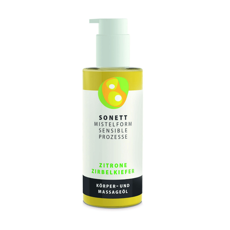 Sonett Mistletoe Massage Oil Lemon Stone Pine (145ml)