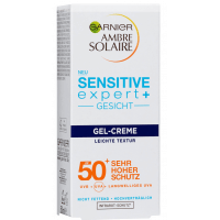 GARNIER AMBRE SOLAIRE Gel Face Cream Sensitive Expert SPF50 (50ml)