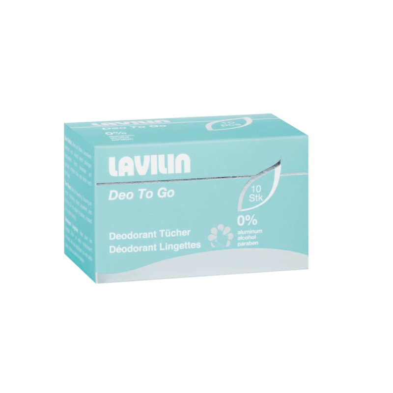 LAVILIN deodorant wipes box (10 pcs)