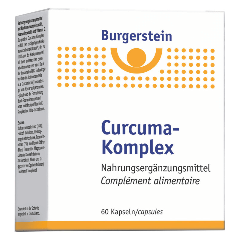 Burgerstein Curcuma-Komplex Kapseln Blister (60 Stk)
