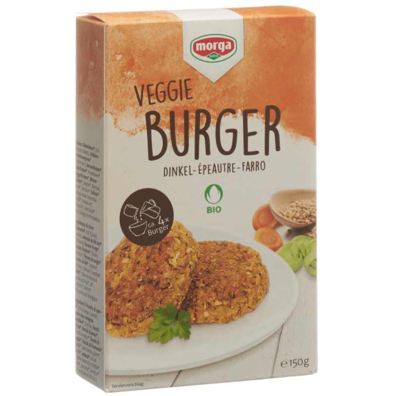 MORGA veggie spelled burger organic (150 g)