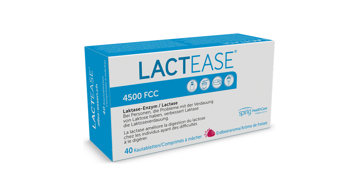Lactease 4500 FCC Kautabletten (40 Stk)