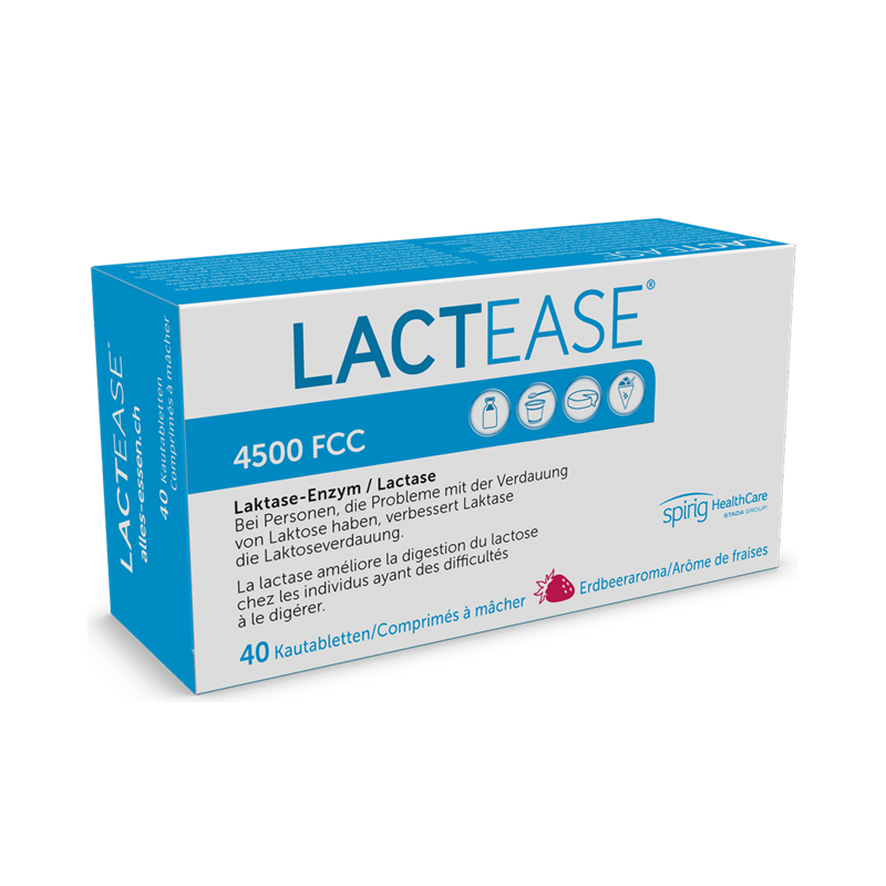 Lactease 4500 FCC Chewable Tablets (40 pcs)