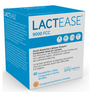 Lactease Comprimés à croquer 9000 FCC (40 pièces)