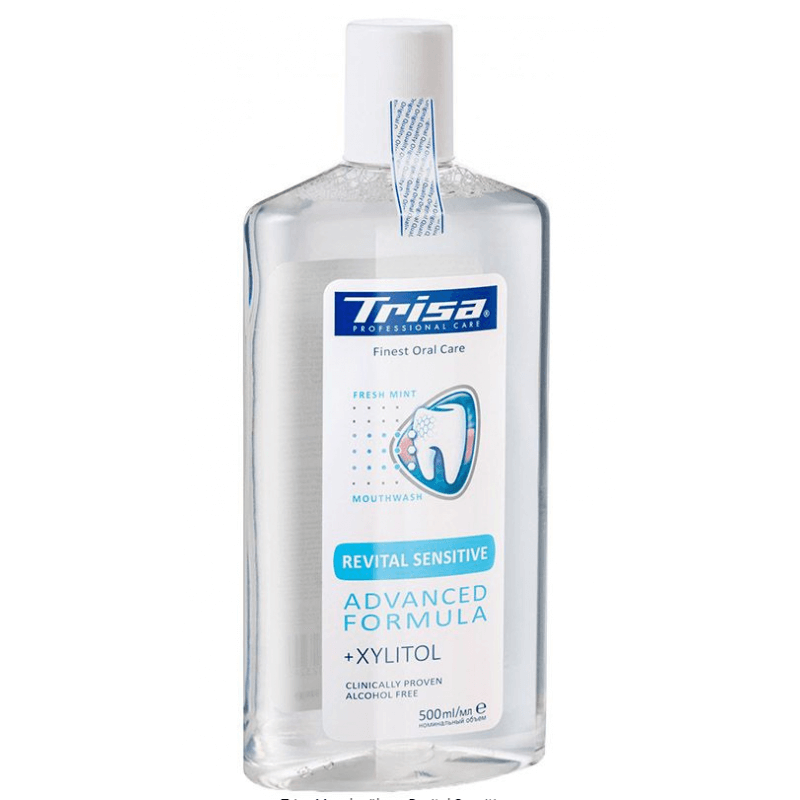 Trisa Revital Sensitive mouthwash (500ml)