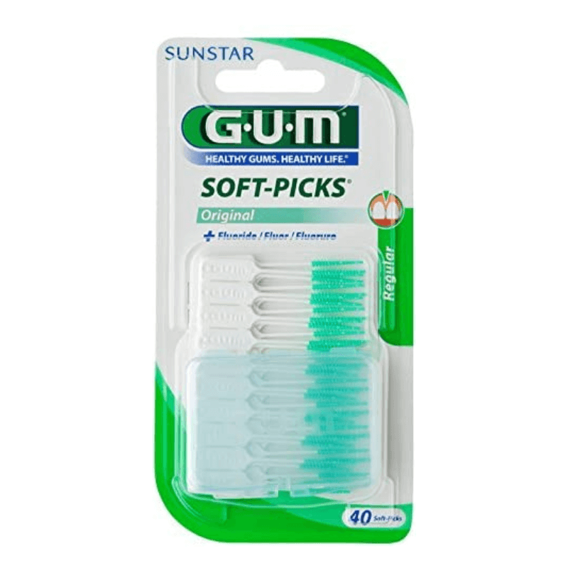 SUNSTAR Gum brosses originales Soft Picks Regular (40 pièces)