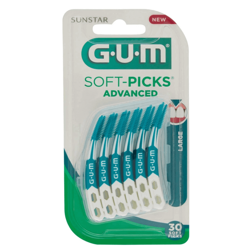 SUNSTAR Gum Soft Picks Advanced Bürsten Large (30 Stk)
