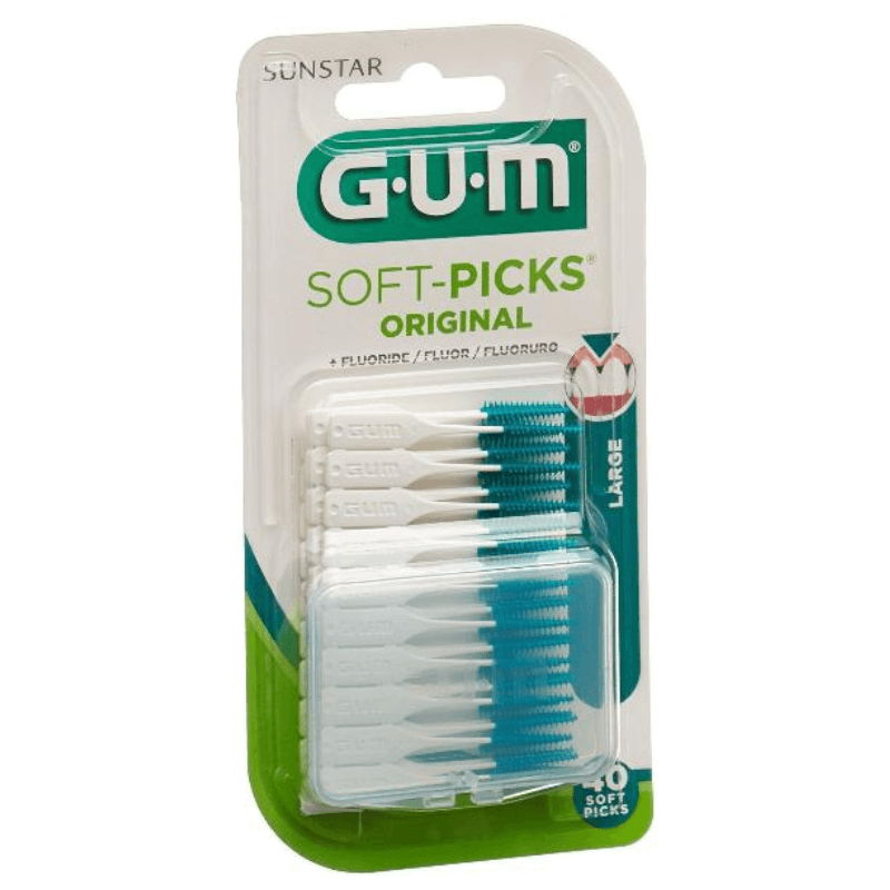 SUNSTAR Gum Soft Picks Original Brushes Large (40 pcs)