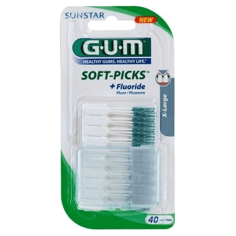 SUNSTAR Gum brosses Originales Soft Picks XLarge (40 pièces)