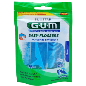 SUNSTAR Gum Easy Flossers Zahnseide (30 Stk)