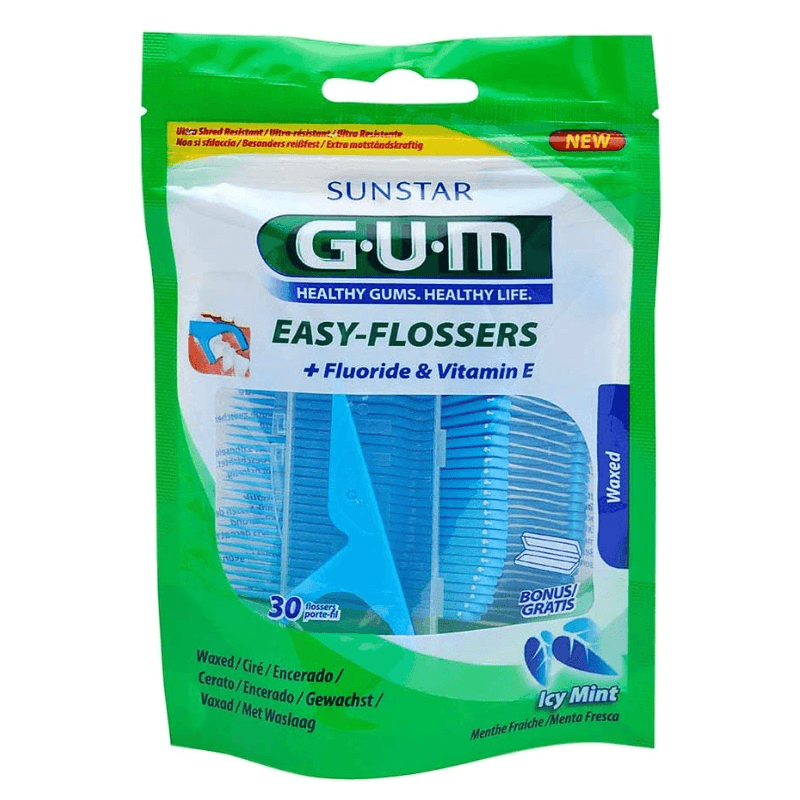 SUNSTAR Gum Easy Flossers Dental Floss (30 pcs)