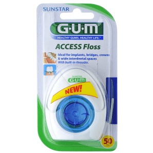 SUNSTAR Gum Acces Floss Zahnseide (50 Stk)