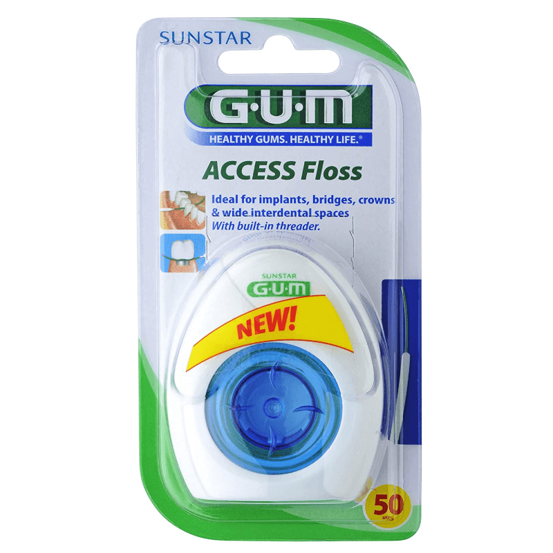 SUNSTAR Gum Access Floss du Fil Dentaire (50 pcs)