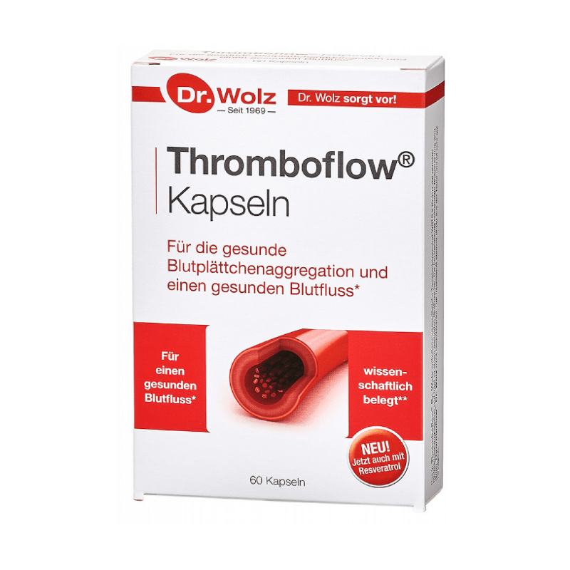 Dr. Wolz Thromboflow capsules (60 pièces)