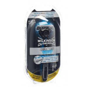 Wilkinson Quattro Titanium Rasierer Sensitive (1 Stk)