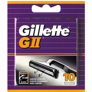 Gillette G II Ersatzklingen (10 Stk)