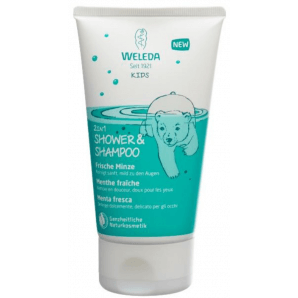 Weleda Kids 2in1 Shower & Shampoo Fresh Mint (150ml)