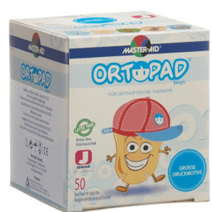 ORTOPAD Happy Occlusionspflaster Junior Boys 67x50 mm (50 Stk)