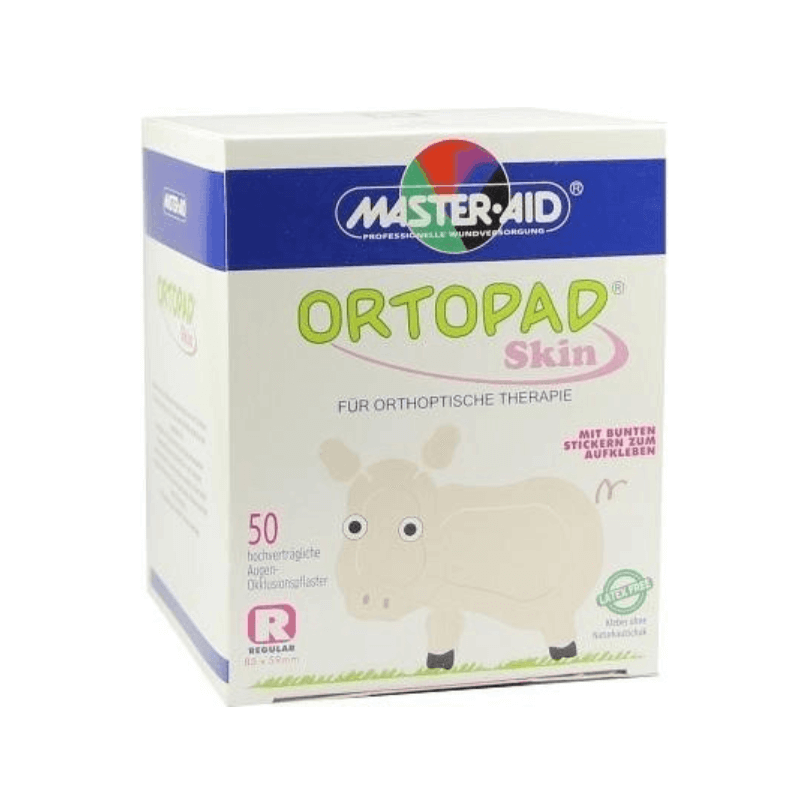 ORTOPAD Happy Occlusion Plaster Junior Skin 67x50 mm (50 pieces)
