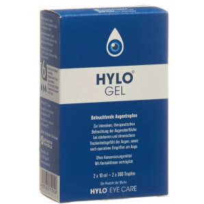 Hylo Gel eye drops (2 x 10ml)
