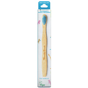 Humble Brush Bambus Zahnbürste für Kinder Blau (1 Stk)