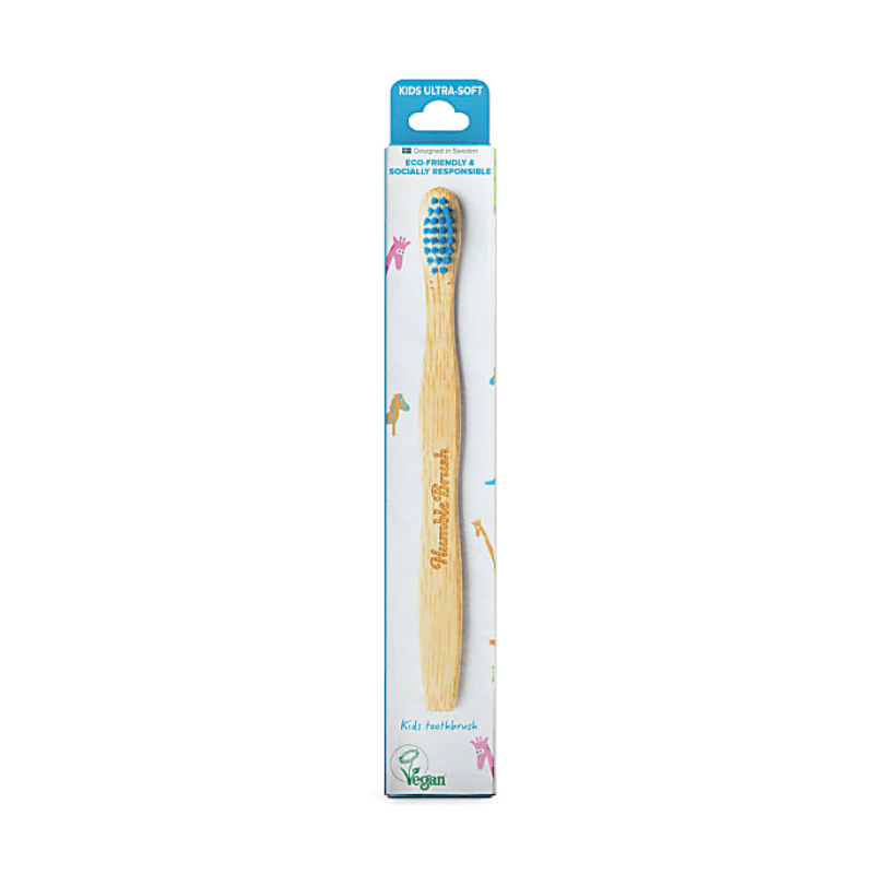 Humble Brush Bamboo Toothbrush for Children Blue (1 pc)