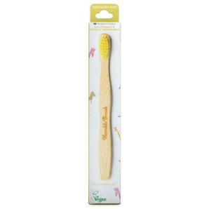 Humble Brush Bambus Zahnbürste für Kinder Gelb (1 Stk)