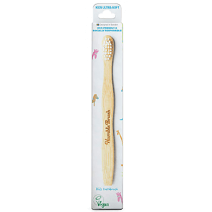 Humble Brush Bamboo Toothbrush for Children White (1 pc)