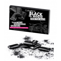 Curaprox Black is White chewing-gum (12 pièces)