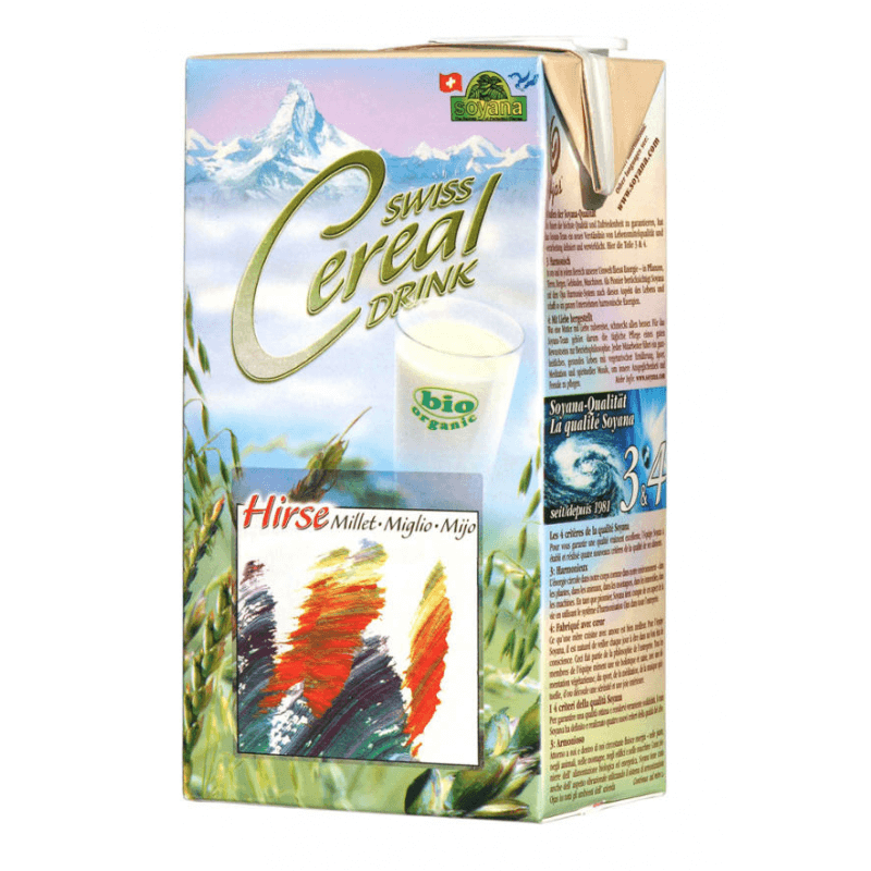 soyana Swiss Cereal Drink Hirse glutenfrei Bio (1lt)