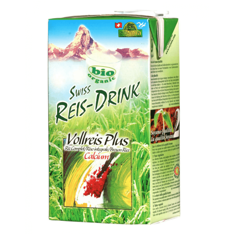 soyana Swiss Rice Drink Whole Rice Plus Calcium Organic (1lt)