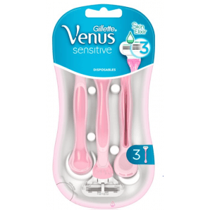 Gillette Venus sensitive SkinElixir disposable razor (3 pcs)
