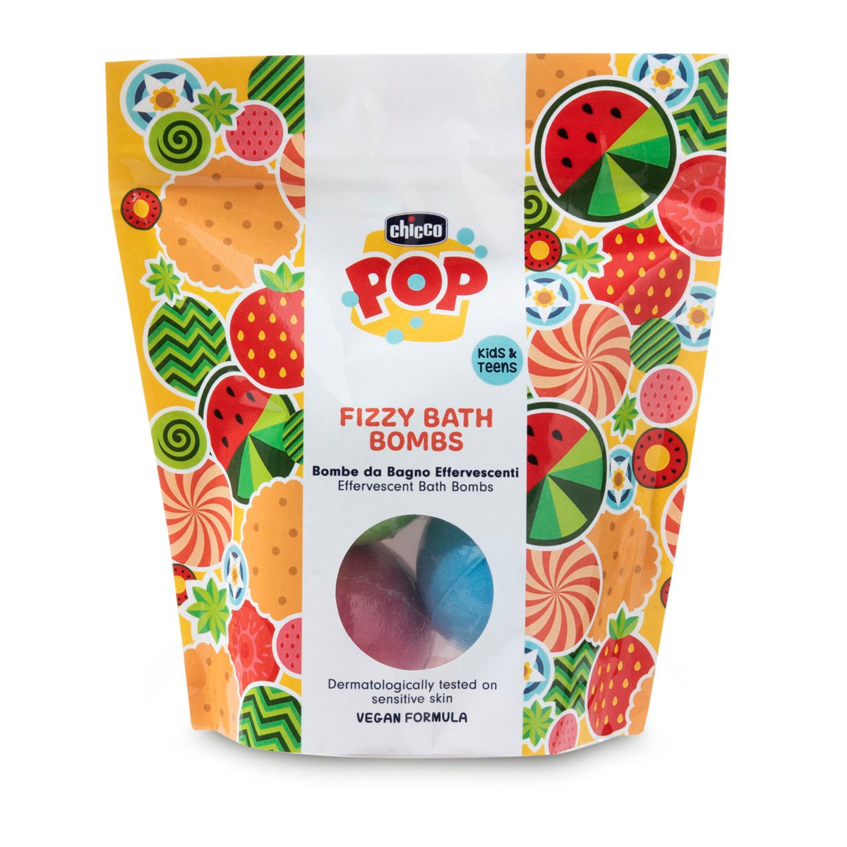 Chicco Pop Fizzy Bath Bombs (3 pcs)