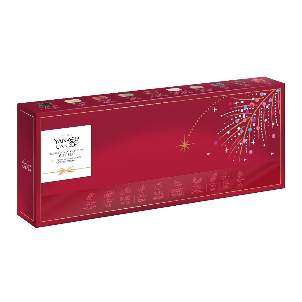 Set regalo Magical Christmas Moments con 10 lumini e 1 portacandela (1 pz)