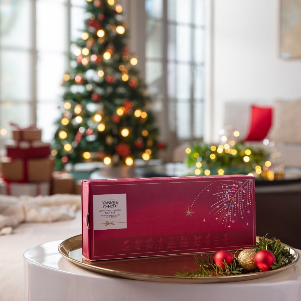 Set regalo Magical Christmas Moments con 10 lumini e 1 portacandela (1 pz)