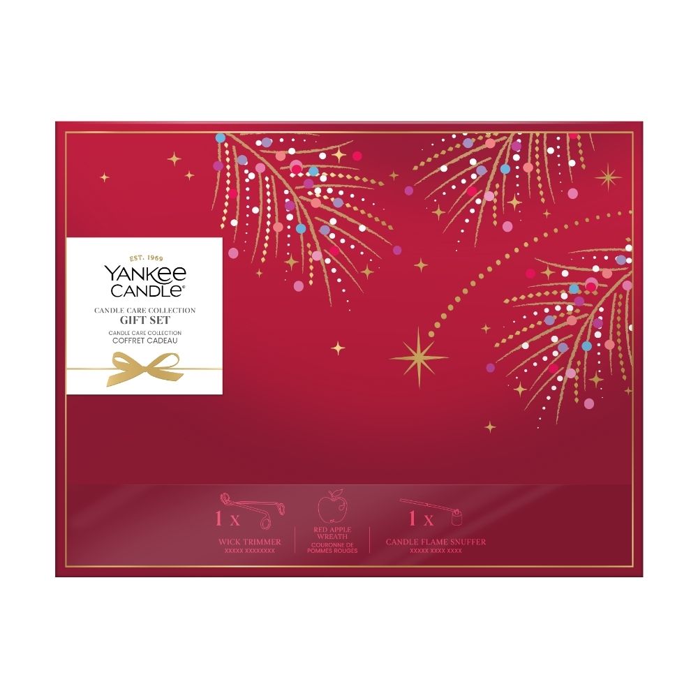 Coffret cadeau Yankee Candle Magical Christmas Moments Candle Care (3 pièces)