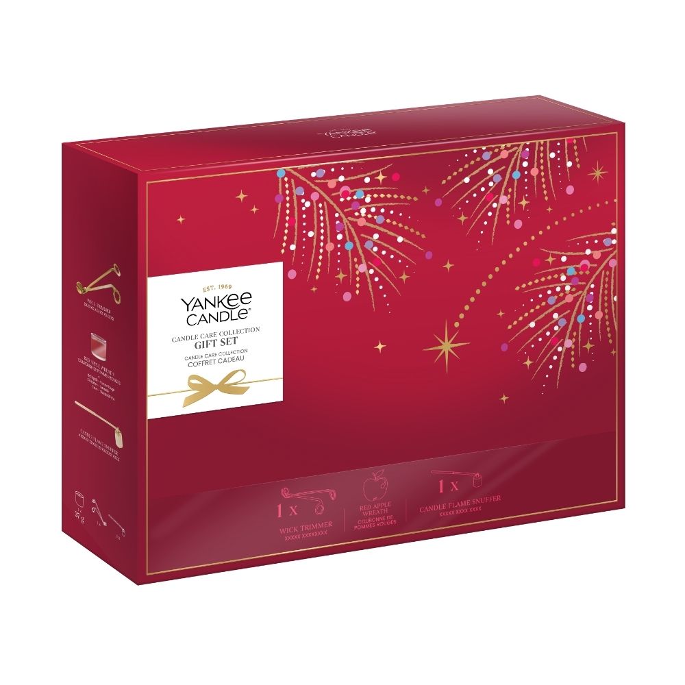 Coffret cadeau Yankee Candle Magical Christmas Moments Candle Care (3 pièces)