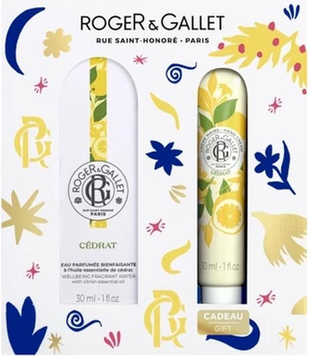 ROGER & GALLET Cédrat Christmas Gift Set 2024 (2 pcs)