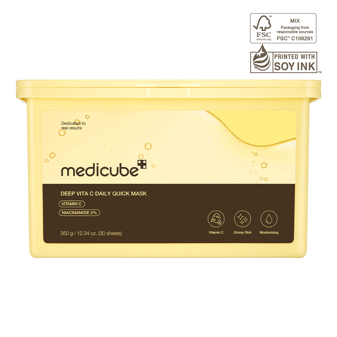 Medicube Deep Vita C Daily Quick Mask Tuchmasken (30 Stk)