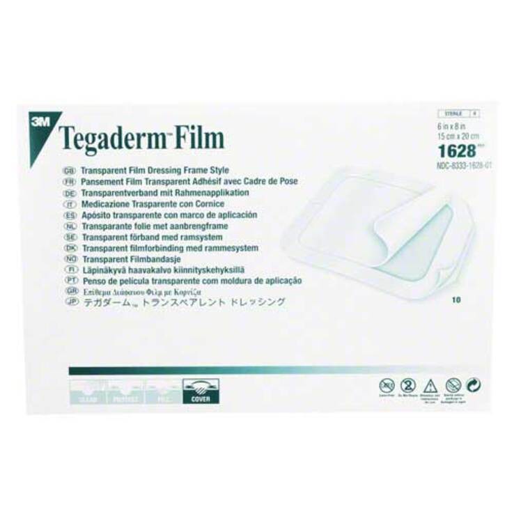 3M Tegaderm Film Transparentverband 15cm x 20cm (10 Stk)
