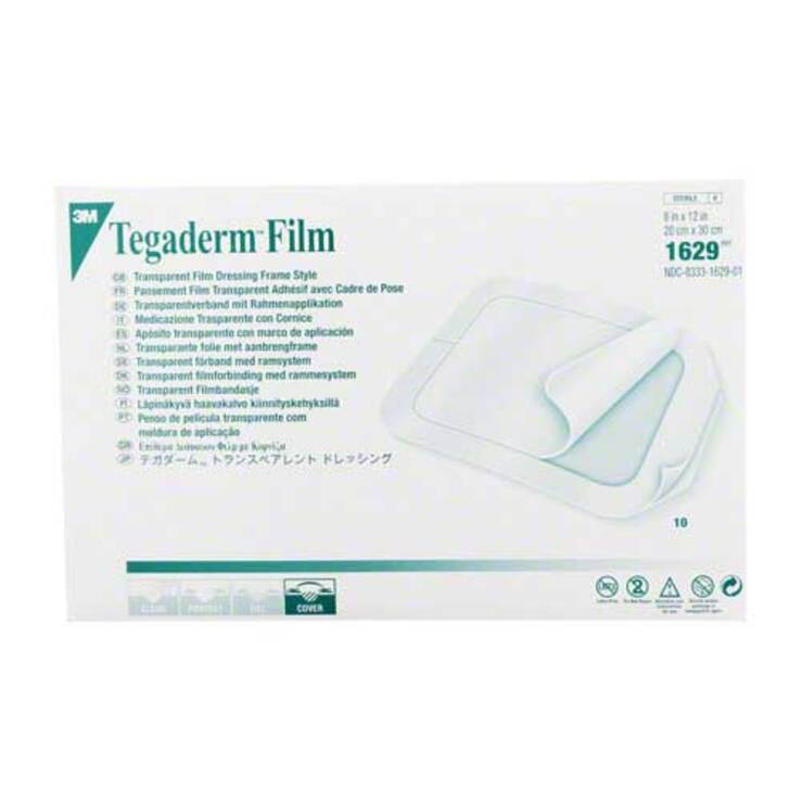 3M Tegaderm Film Transparentverband 20cm x 30cm (10 Stk)