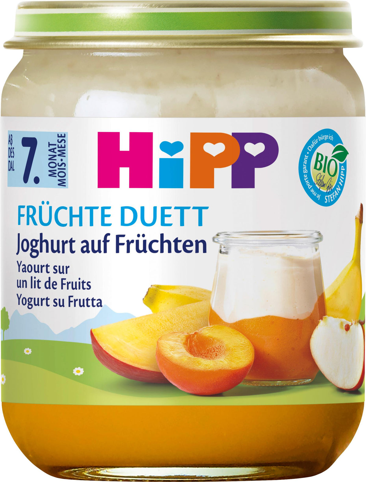 Hipp Bio Joghurt auf Früchten (160g)
