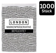 London hauchdünne Kondome mit Feuchtbeschichtung (1000 Stk)