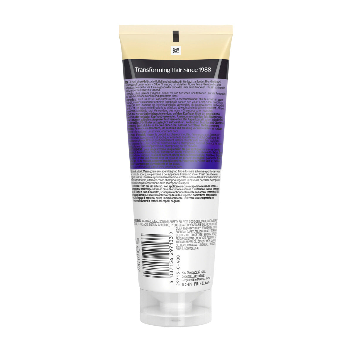 John Frieda Violet Crush Silber Shampoo Intensiv (250ml)