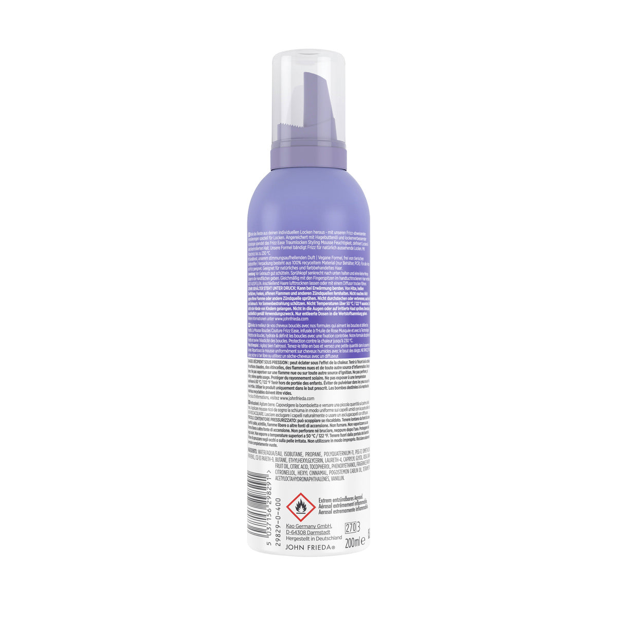 John Frieda Frizz Ease Traumlocken Styling Mousse (200ml)