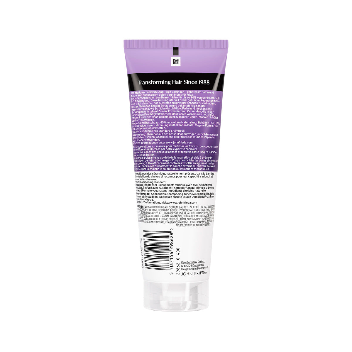 John Frieda Frizz Ease Wunder Reparatur Shampoo (250ml)
