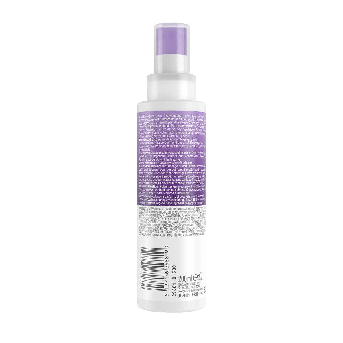 John Frieda Frizz Ease Tägliche Wunderkur (200ml)