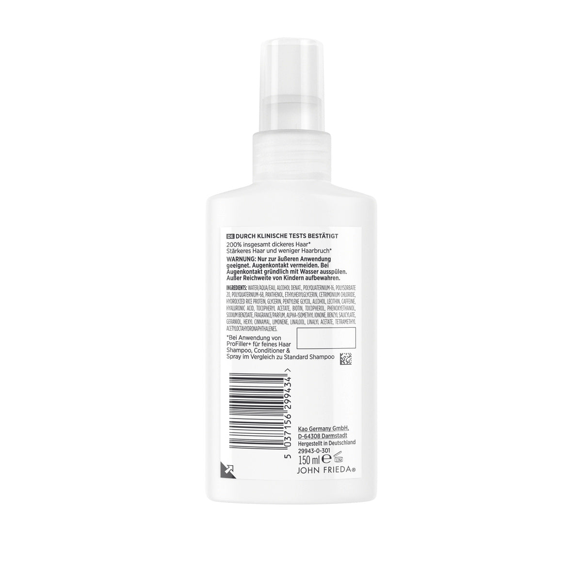 John Frieda PROFiller+ Spray kräftigend (150ml)
