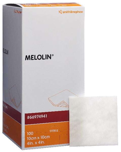 Melolin Wound Pads 10x10cm sterile (100 pcs)