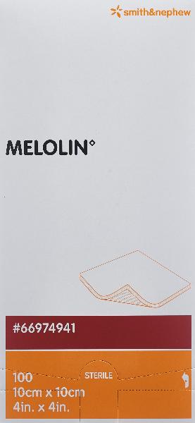 Melolin Wound Pads 10x10cm sterile (100 pcs)
